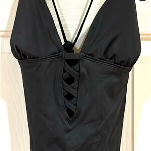 Brand new adore me one piece with tags black
